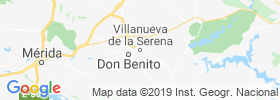Villanueva De La Serena map